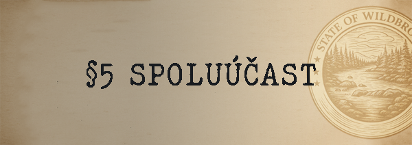 More information about "§5 Spoluúčast"