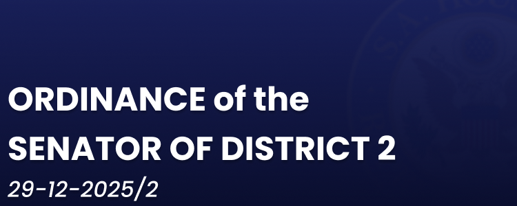 More information about "VYHLÁŠKA - Č. 29-12-2025/2 - SENÁTOR STÁTNÍHO VOLEBNÍHO OBVODU 2"